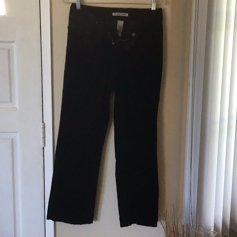 Polo Jeans Company ladies velour black pant. EUC SZ 4. 98% cotton 2% spandex.